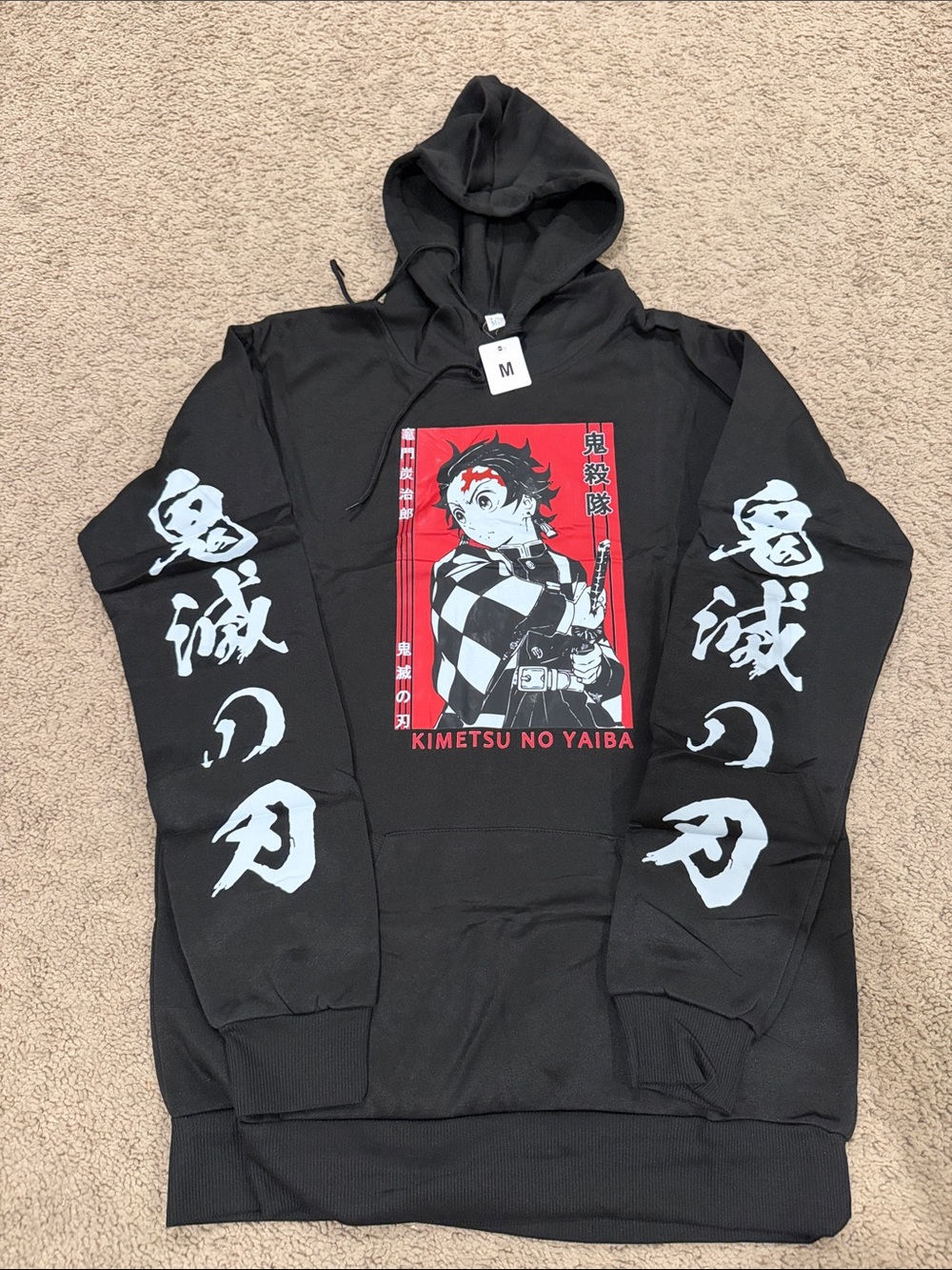 “Newl DemonSlayer Kimetsu No Yaiba Graphic Hoodie Sweatshirt sizeM,L (Unisex)